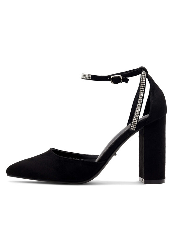 DeeZee DeeZee Czółenka LISA KL-HT4587-21 Czarny