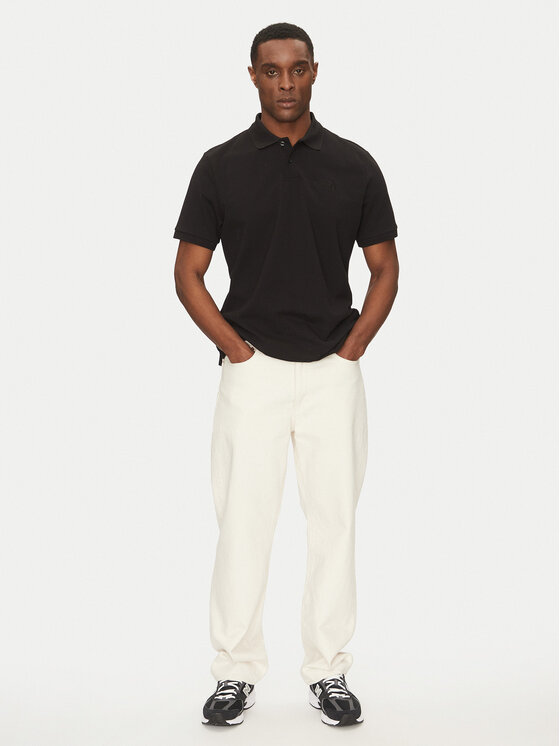 The North Face The North Face Polo Essential NF0A8C1P Czarny Regular Fit