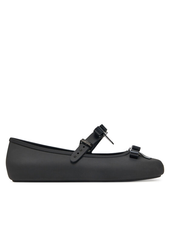 Melissa Baleríny Melissa Soft Ballerina Bow Ad M 35971 Čierna
