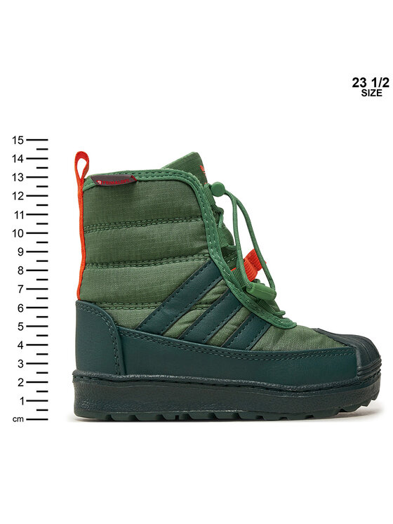adidas adidas Zimske čizme Superstar 360 2.0 ID4051 Zelena