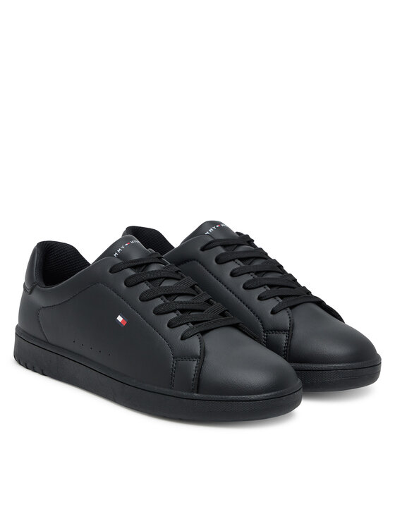 Tommy Hilfiger Tommy Hilfiger Сникърси Low Cut Lace-Up T3X9-34073-1355 Черен
