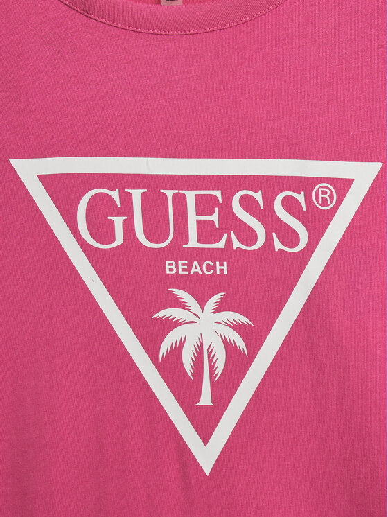 Guess Guess Rochie de zi J4GK35JA914 Roz Regular Fit