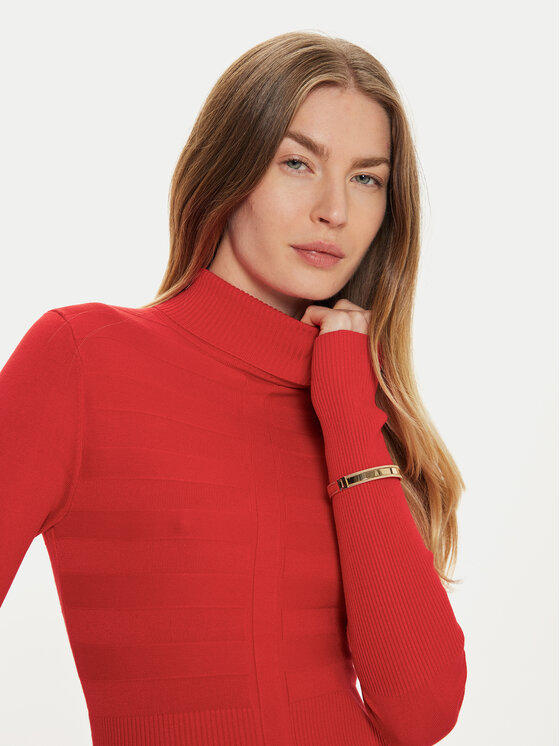 Morgan Morgan Поло 132-MENTOS.M Червен Slim Fit