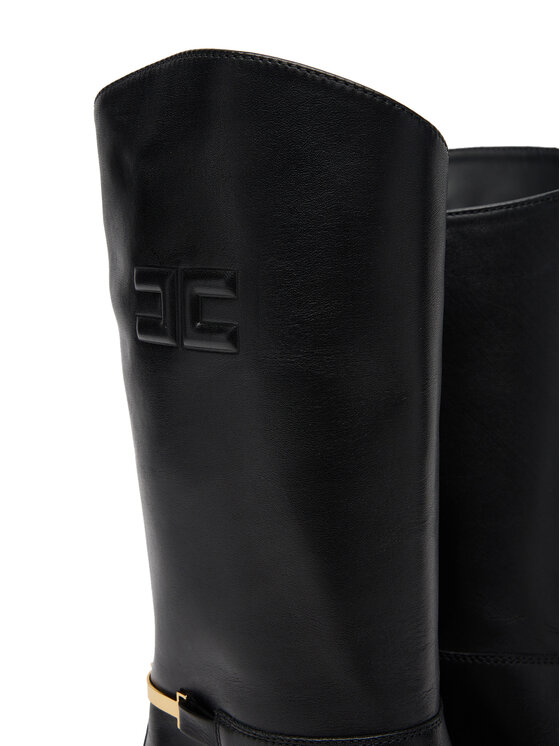 Elisabetta Franchi Elisabetta Franchi Ботуши F4-A6E-0449 Черен