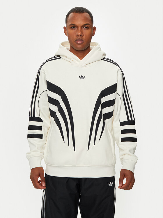 adidas Felpa Q3 Atlanta IX6779 Bianco Regular Fit