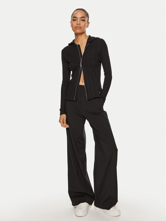 Calvin Klein Jeans Calvin Klein Jeans Кардиган Variegated J20J223550 Черен Slim Fit