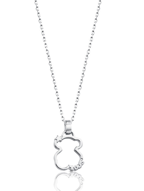 TOUS TOUS Collana Silueta  1000135300 Argento