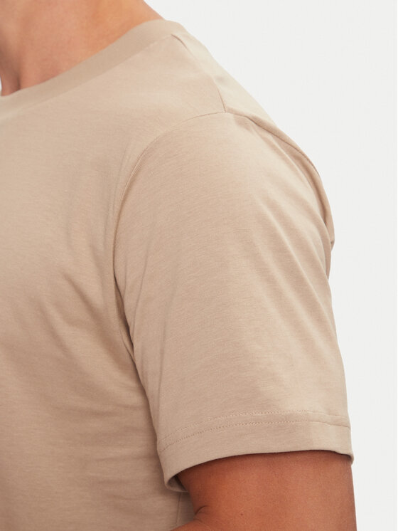 New Balance New Balance T-Shirt Sport Essentials Graphic MT43902DRW Beżowy Regular Fit