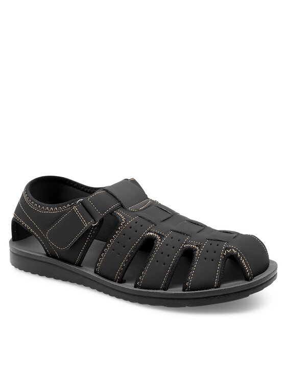 Lanetti Lanetti Sandaalid MSS20504-01 Must