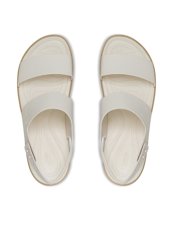 Crocs Crocs Basutės Brooklyn Sky Sandal 212250 Smėlio