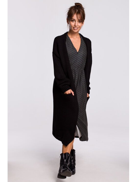 BeWear BeWear Sweter bk053 Czarny Custom Fit