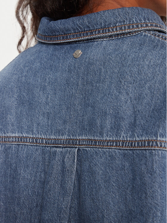 Roxy Roxy Jeanshemd Another Reflect ERJWT03704 Blau Regular Fit