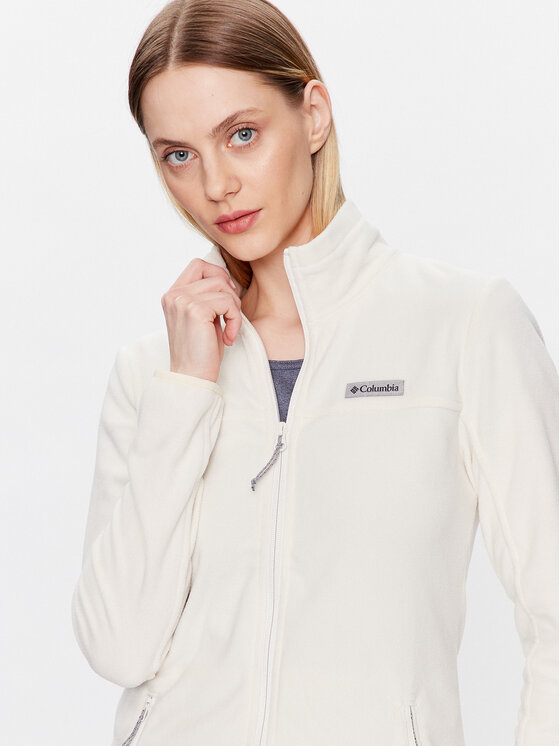 Columbia Columbia Polar Columbia Ali Peak Full Zip Fleece Biały Regular Fit