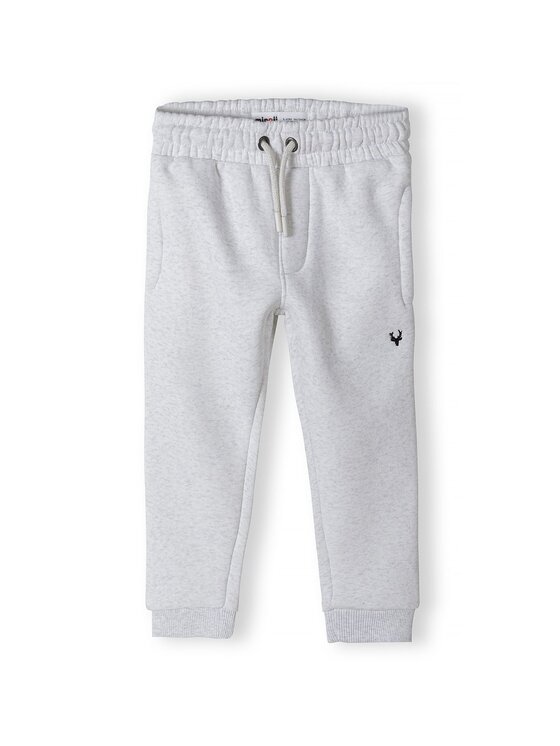 MINOTI MINOTI Spodnie dresowe 15fleece 24 Szary Regular Fit
