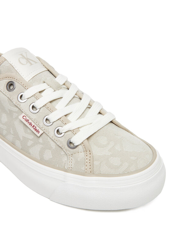 Calvin Klein Jeans Calvin Klein Jeans Tossud Vulc Flatf Jacquard Aop YW0YW01965 Beež
