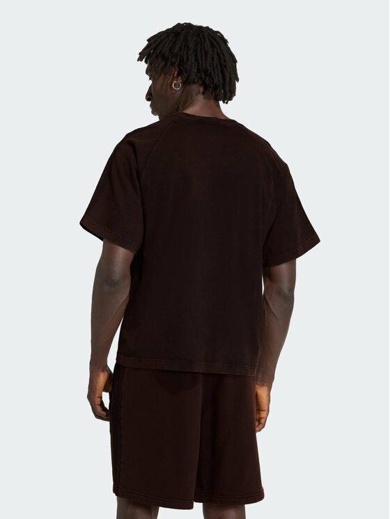adidas adidas T-Shirt 159056 Brązowy Loose Fit