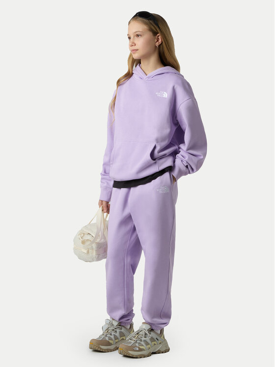 The North Face The North Face Pulóver Essential NF0A89HA Lila Relaxed Fit