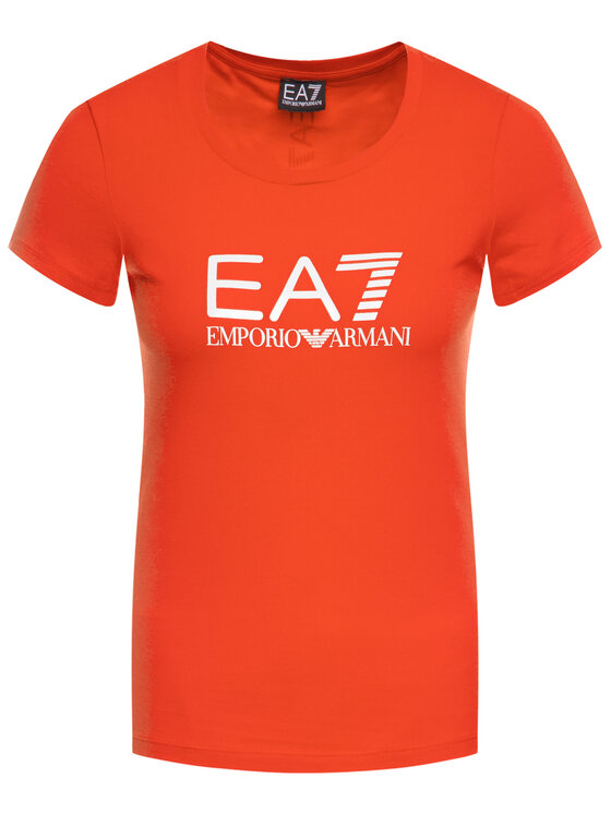 EA7 Emporio Armani EA7 Emporio Armani Tričko 8NTT63 TJ12Z 1457 Červená Regular Fit