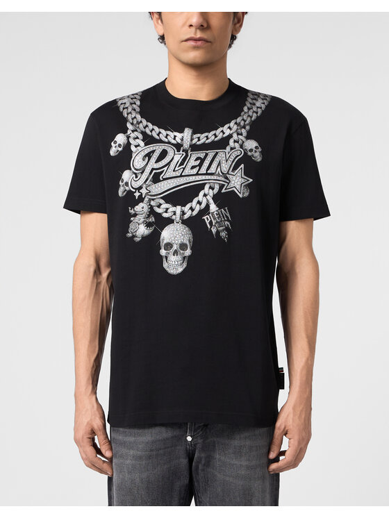 PHILIPP PLEIN PHILIPP PLEIN T-shirt 31293 Nero Regular Fit
