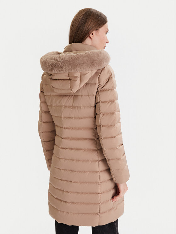 Geox Geox Wintermantel Bettanie W5626H T3122 F5228 Beige Regular Fit