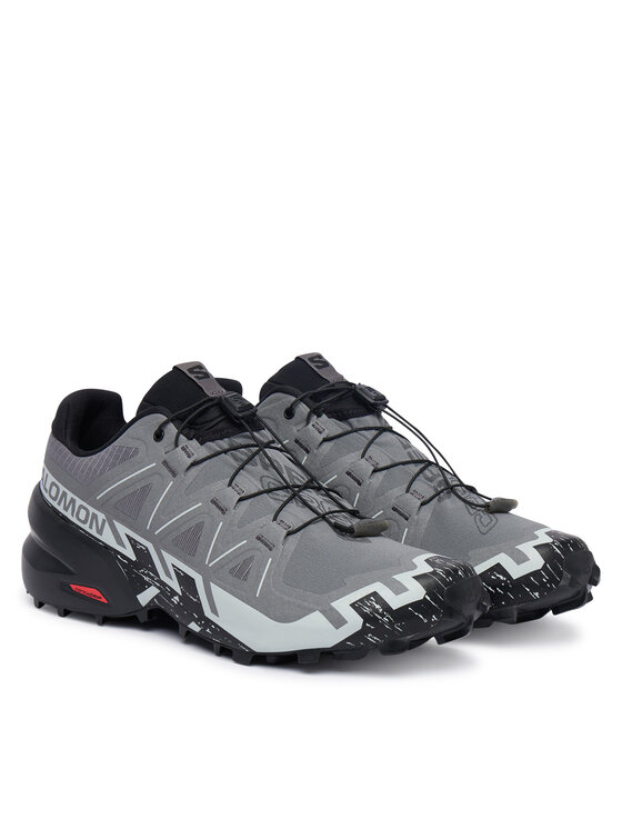 Salomon Salomon Взуття для бігу Speedcross 6 Wide L41744100 Сірий