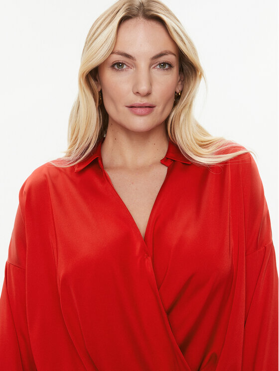 Imperial Imperial Bluza CJF4GDG Rdeča Oversize