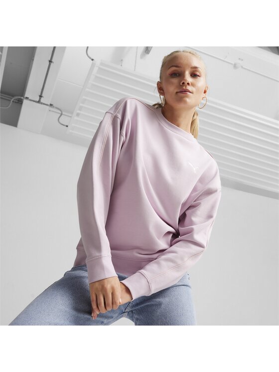 Puma Puma Bluza 677886 Fioletowy Regular Fit