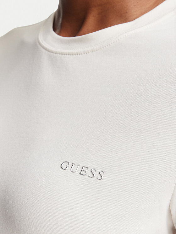 Guess Guess T-Shirt V6RI07 J1314 Krémová Regular Fit