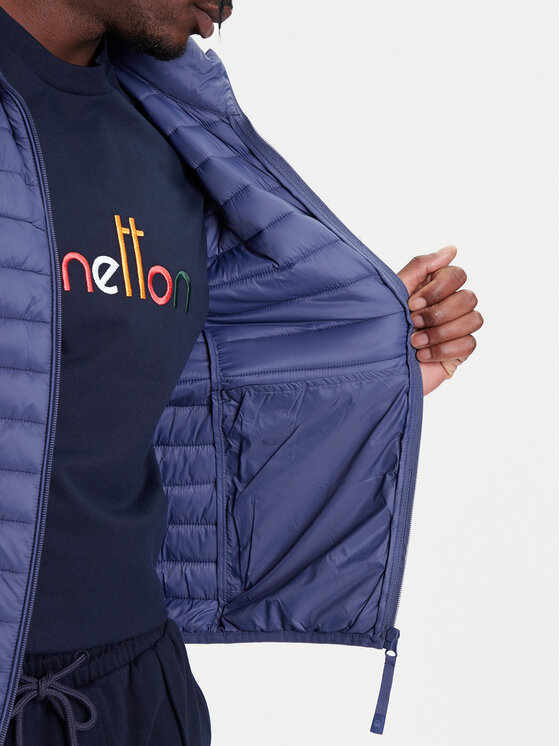 United Colors Of Benetton United Colors Of Benetton Veste 2TWDUJ00P Zils Regular Fit