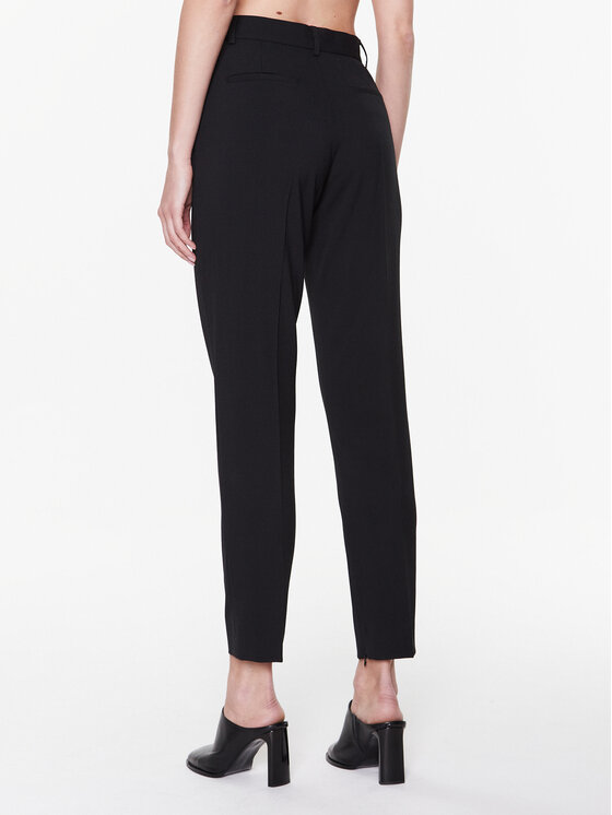 Calvin Klein Calvin Klein Spodnie materiałowe K20K205119 Czarny Slim Fit