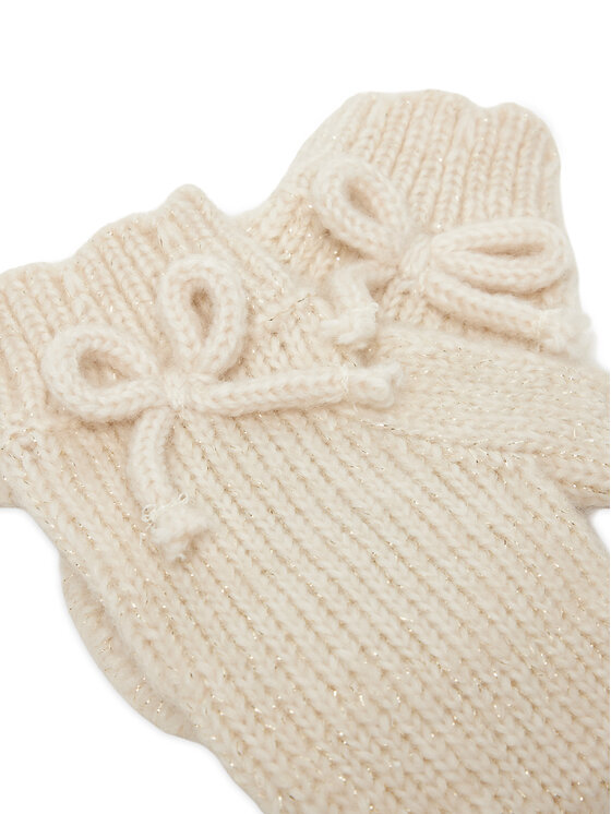 Mayoral Mayoral Set Mütze, Loop-Schal und Handschuhe 10019 Beige