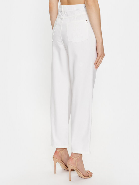 Patrizia Pepe Patrizia Pepe Дънки 2P1535/D045-W146 Бял Regular Fit