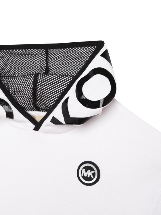 MICHAEL KORS KIDS MICHAEL KORS KIDS Трикотажна сукня R12154 S Білий Regular Fit