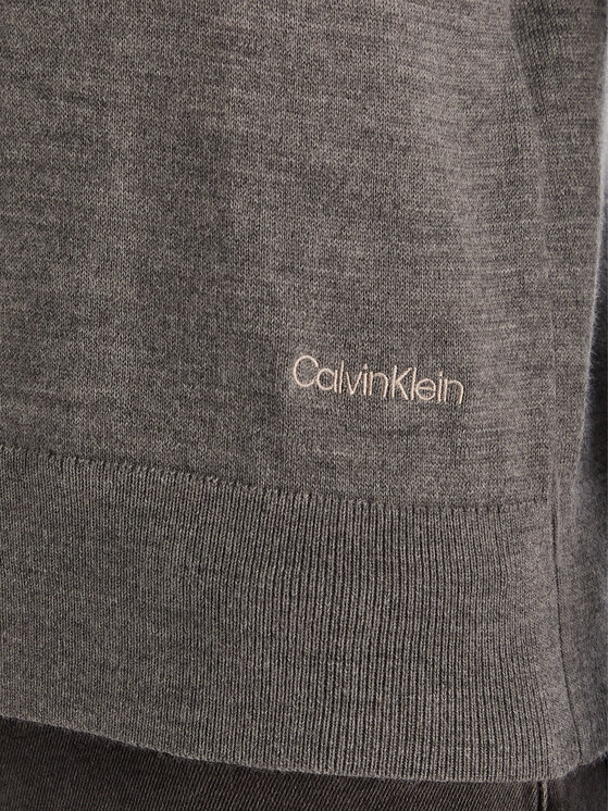 Calvin Klein Calvin Klein Pulover LV044A305G Gri Regular Fit