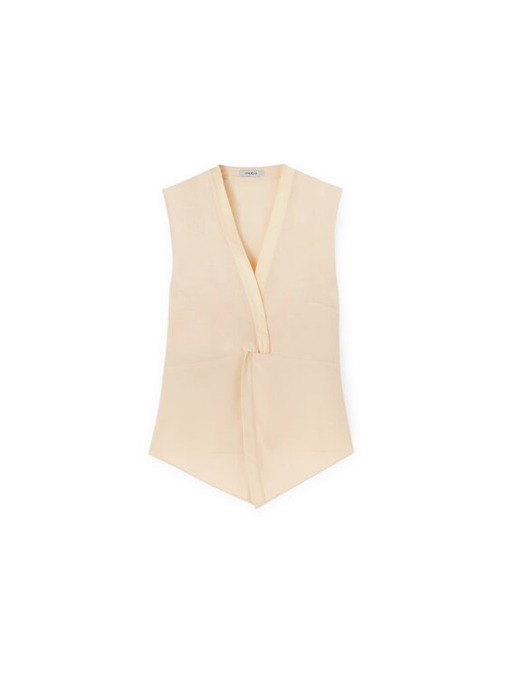 Motivi Motivi Blusa 2712Q001870N011 Écru A-Line Fit