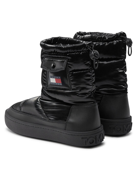 Tommy Jeans Tommy Jeans Μπότες Χιονιού EN0EN02642 Μαύρο