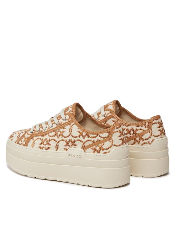 PINKO Pinko Снікерcи Greta 04 SS0013 T006 Бежевий