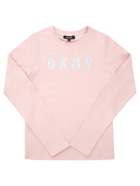 DKNY DKNY Bluse D35Q20 Rosa Regular Fit