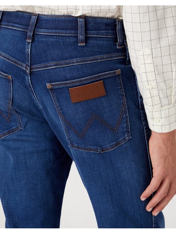 Wrangler Wrangler Jeans RIVER Blu Straight Fit