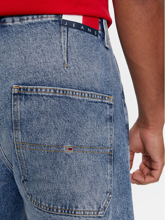 Tommy Jeans Tommy Jeans Jeans hlače Aiden Baggy Tapered Cargo Ah7032 DM0DM18083 Modra Regular Fit