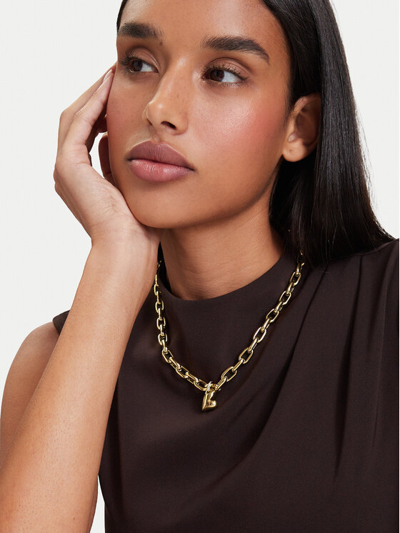 Guess Guess Náhrdelník JUBN06 441JW Zlatá