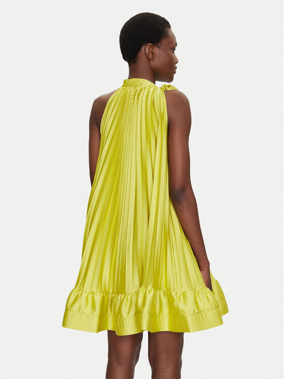 Dixie Dixie Rochie cocktail A319W014A Verde Regular Fit