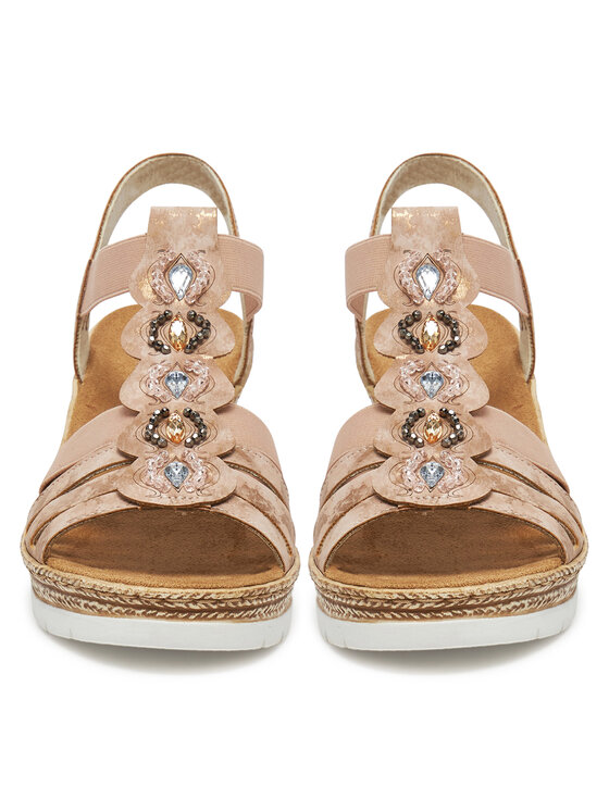 Rieker Rieker Sandalen 619B2-31 Rosa
