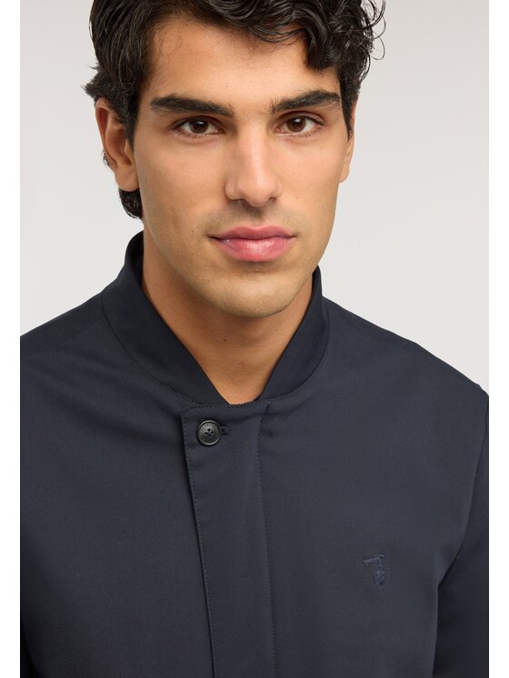 Trussardi Trussardi Płaszcz zimowy R009M000071N0B7 Niebieski Regular Fit