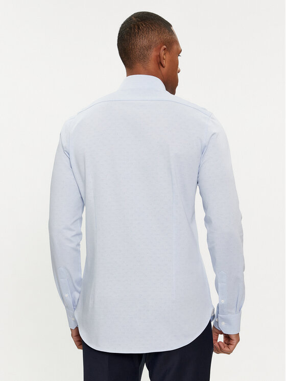 Michael Kors Michael Kors Košulja MK0DS01263 Svijetloplava Slim Fit