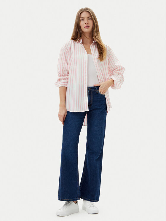 Pepe Jeans Pepe Jeans Särk Artemisa PL304975 Roosa Loose Fit