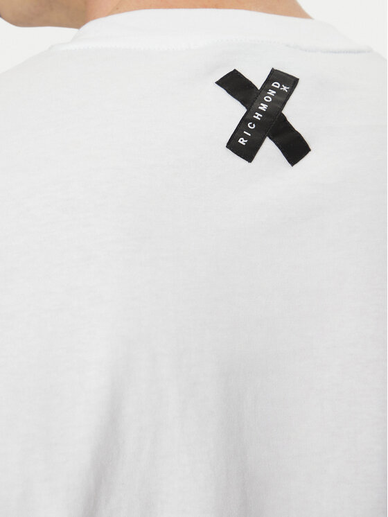 Richmond X Richmond X Marškinėliai Alipo UMA24144TS Balta Regular Fit