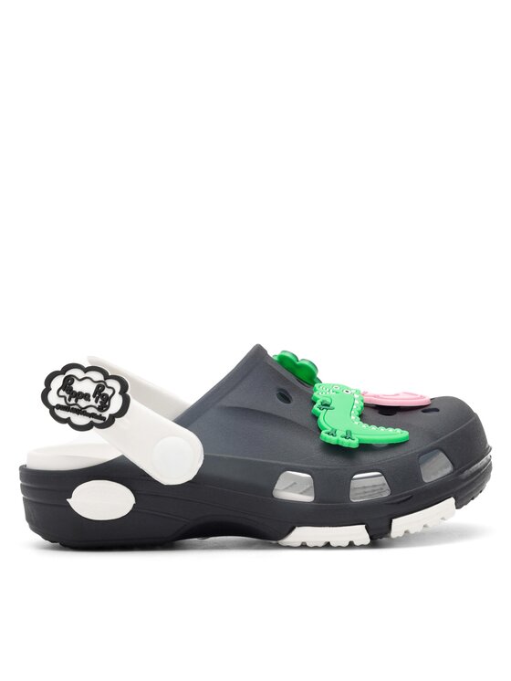 Peppa Pig Peppa Pig Pantoletten SS23-293PP Schwarz