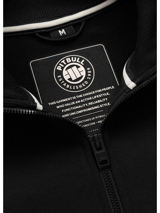 PITBULL PITBULL Bluza NEXUS Czarny Regular Fit