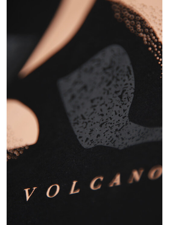 Volcano Volcano T-Shirt T-PRIME Czarny Regular Fit